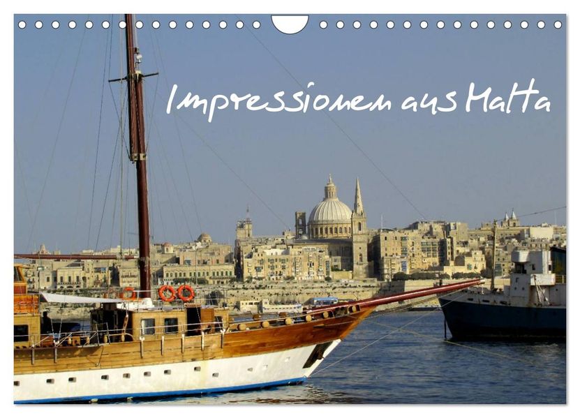 Impressionen aus Malta (Wandkalender 2027 DIN A4 quer) CALVENDO Monatskalender