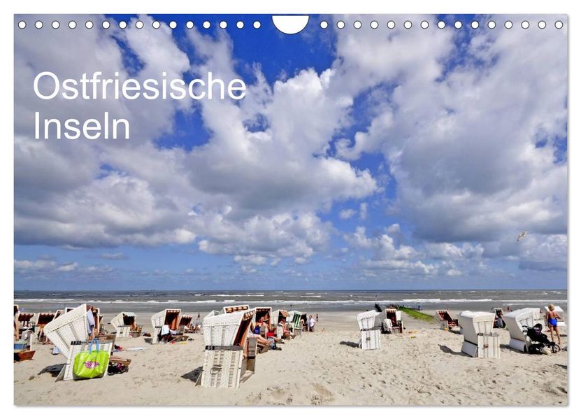 Ostfriesische Inseln (Wandkalender 2027 DIN A4 quer) CALVENDO Monatskalender