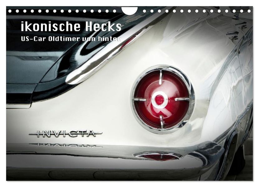 Ikonische Hecks (Wandkalender 2027 DIN A4 quer) CALVENDO Monatskalender