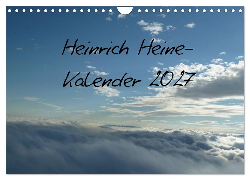 Heine-Kalender Kalender (Wandkalender 2027 DIN A4 quer) CALVENDO Monatskalender