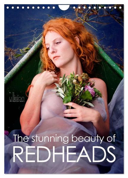 The stunning beauty of REDHEADS (Wall Calendar 2027 DIN A4 portrait) CALVENDO 12 Month Wall Calendar