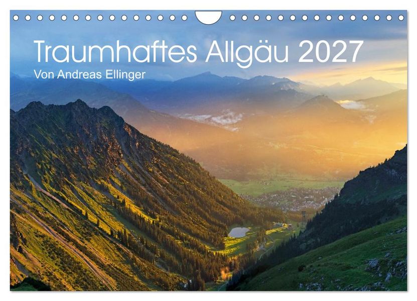 Traumhaftes Allgäu (Wandkalender 2027 DIN A4 quer) CALVENDO Monatskalender