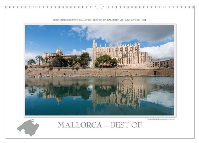 Emotionale Momente: Mallorca Best of (Wandkalender 2027 DIN A3 quer) CALVENDO Monatskalender