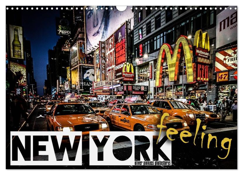 New York feeling (Wandkalender 2027 DIN A3 quer) CALVENDO Monatskalender
