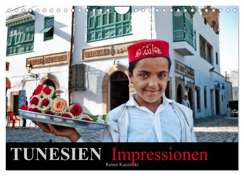 TUNESIEN Impressionen (Wandkalender 2027 DIN A4 quer) CALVENDO Monatskalender