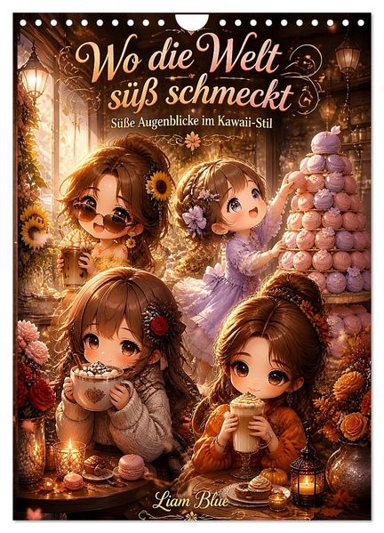 Wo die Welt süß schmeckt (Wandkalender 2027 DIN A4 hoch) CALVENDO Monatskalender