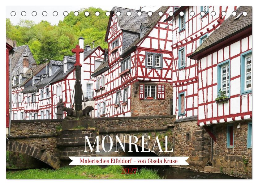 Monreal - Malerisches Eifeldorf (Tischkalender 2027 DIN A5 quer) CALVENDO Monatskalender