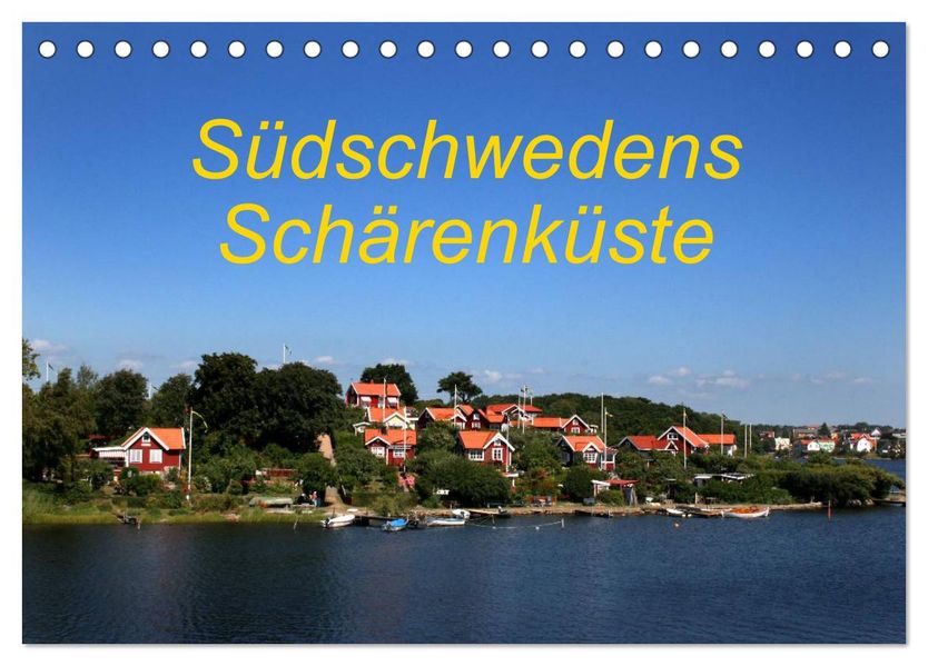 Südschwedens Schärenküste (Tischkalender 2027 DIN A5 quer) CALVENDO Monatskalender