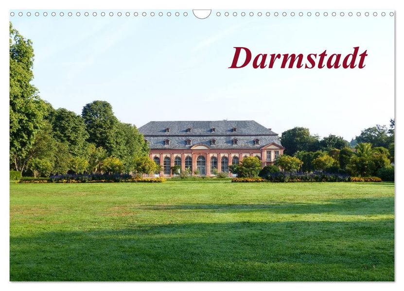Darmstadt (Wandkalender 2027 DIN A3 quer) CALVENDO Monatskalender