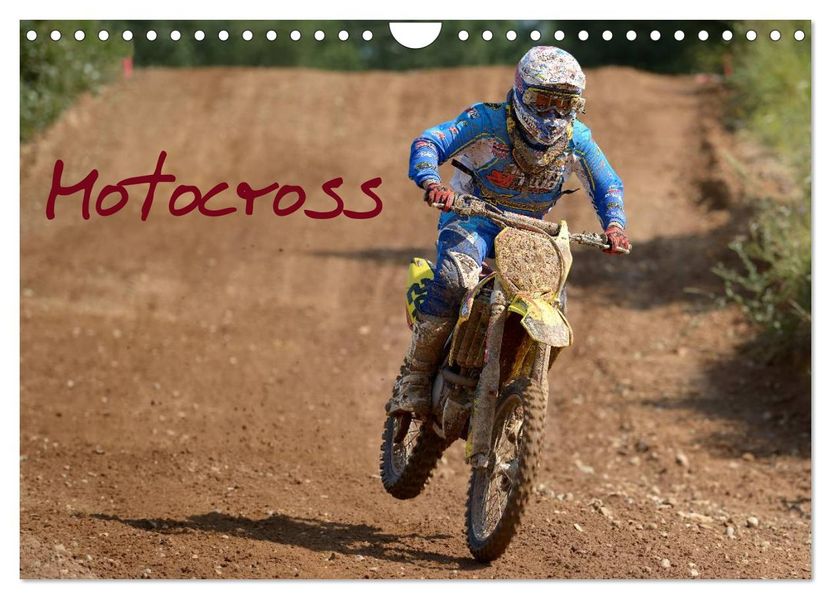 Motocross - Terminplaner (Wandkalender 2027 DIN A4 quer) CALVENDO Monatskalender