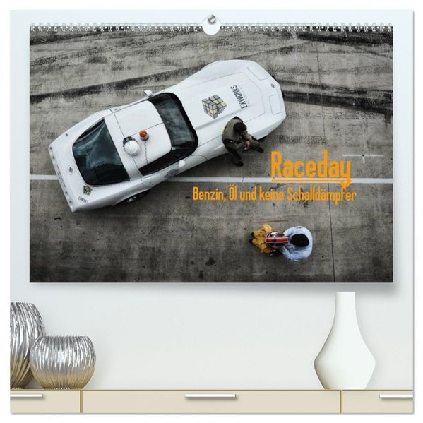 Raceday (hochwertiger Premium Wandkalender 2027 DIN A2 quer) Kunstdruck in Hochglanz