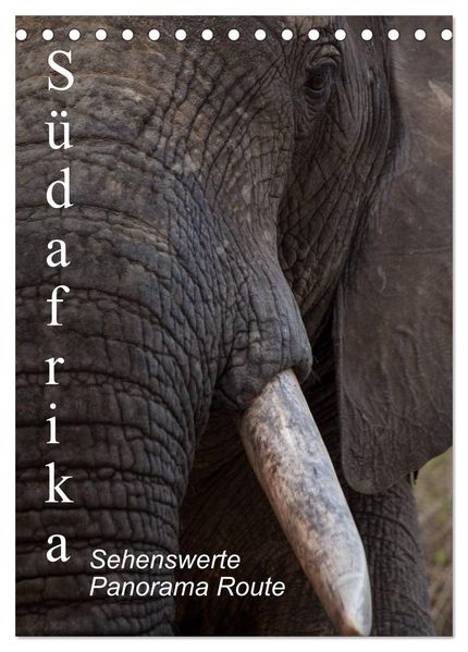 Südafrika - Sehenswerte Panorama Route (Tischkalender 2027 DIN A5 hoch) CALVENDO Monatskalender