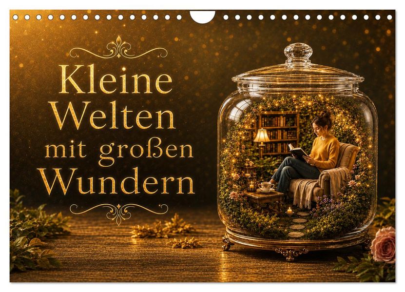 Kleine Welten mit großen Wundern (Wandkalender 2027 DIN A4 quer) CALVENDO Monatskalender