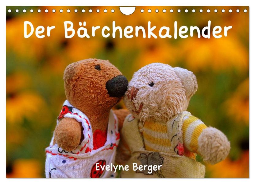 Der Bärchenkalender (Wandkalender 2027 DIN A4 quer) CALVENDO Monatskalender