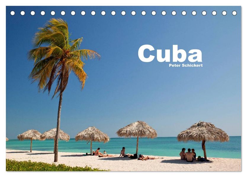 Cuba (Tischkalender 2027 DIN A5 quer) CALVENDO Monatskalender