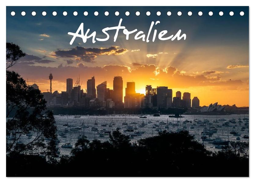 Australien (Tischkalender 2027 DIN A5 quer) CALVENDO Monatskalender