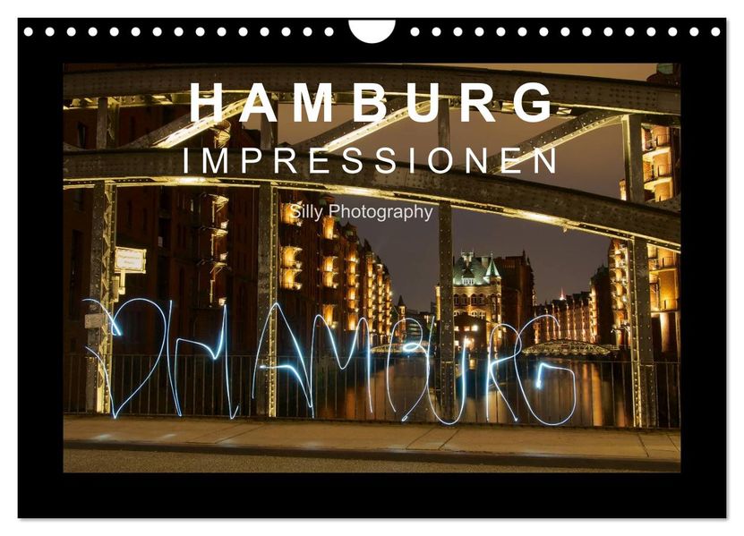 Hamburg - Impressionen (Wandkalender 2027 DIN A4 quer) CALVENDO Monatskalender