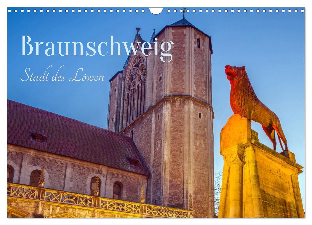 Braunschweig - Stadt des Löwen (Wandkalender 2027 DIN A3 quer) CALVENDO Monatskalender