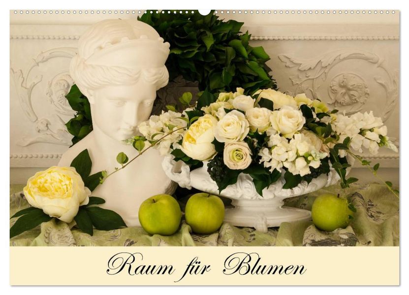 Raum für Blumen (Wandkalender 2027 DIN A2 quer) CALVENDO Monatskalender