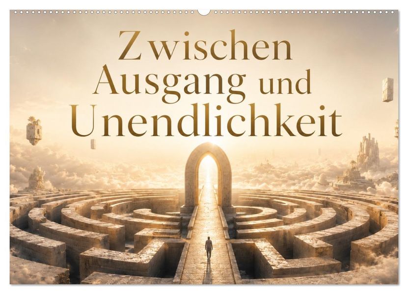 Zwischen Ausgang und Unendlichkeit (Wandkalender 2027 DIN A2 quer) CALVENDO Monatskalender