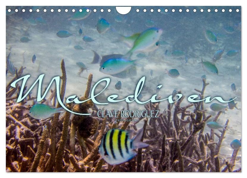 Unterwasserwelt der Malediven III (Wandkalender 2027 DIN A4 quer) CALVENDO Monatskalender