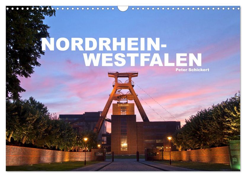 Nordrhein-Westfalen (Wandkalender 2027 DIN A3 quer) CALVENDO Monatskalender