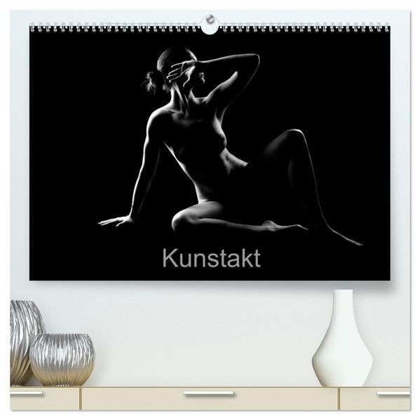 Kunstakt (hochwertiger Premium Wandkalender 2027 DIN A2 quer) Kunstdruck in Hochglanz