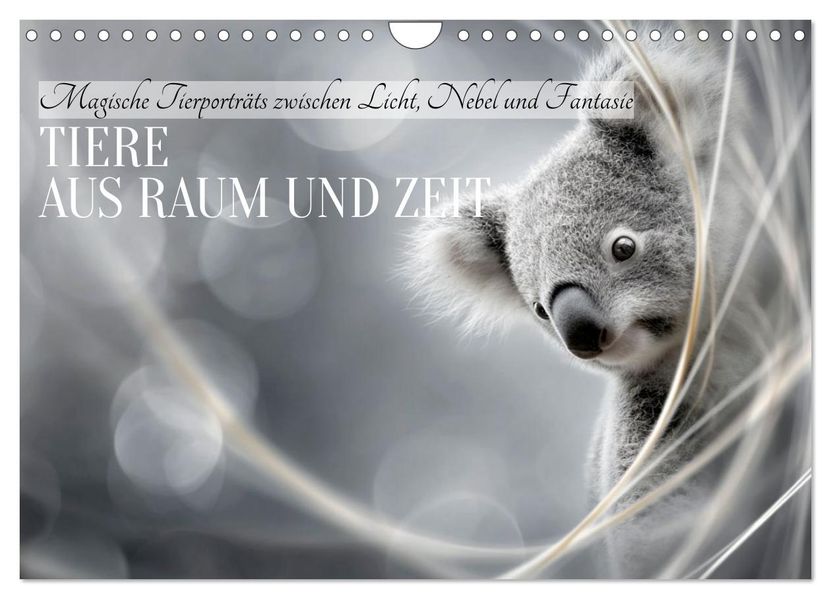 Tiere aus Traum und Zeit (Wandkalender 2027 DIN A4 quer) CALVENDO Monatskalender