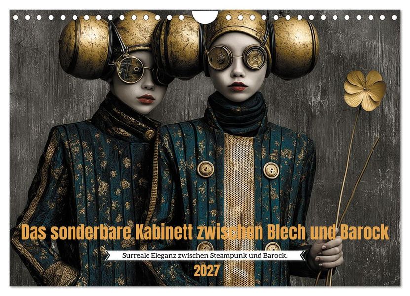 Das sonderbare Kabinett zwischen Blech und Barock (Wandkalender 2027 DIN A4 quer) CALVENDO Monatskalender