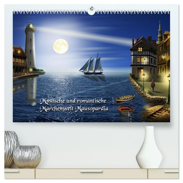 Mystische und romantische Märchenwelt Mausopardia (hochwertiger Premium Wandkalender 2027 DIN A2 quer) Kunstdruck in Hochglanz