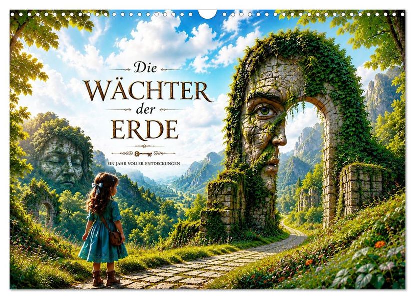 Die Wächter der Erde (Wandkalender 2027 DIN A3 quer) CALVENDO Monatskalender
