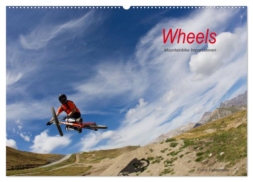 Wheels (Wandkalender 2027 DIN A2 quer) CALVENDO Monatskalender