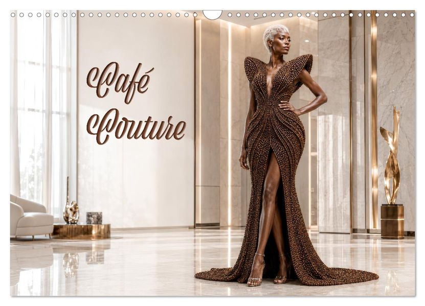 Café Couture (Wandkalender 2027 DIN A3 quer) CALVENDO Monatskalender