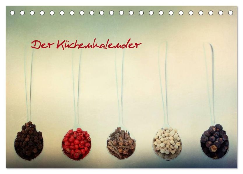 Der Küchenkalender (Tischkalender 2027 DIN A5 quer) CALVENDO Monatskalender