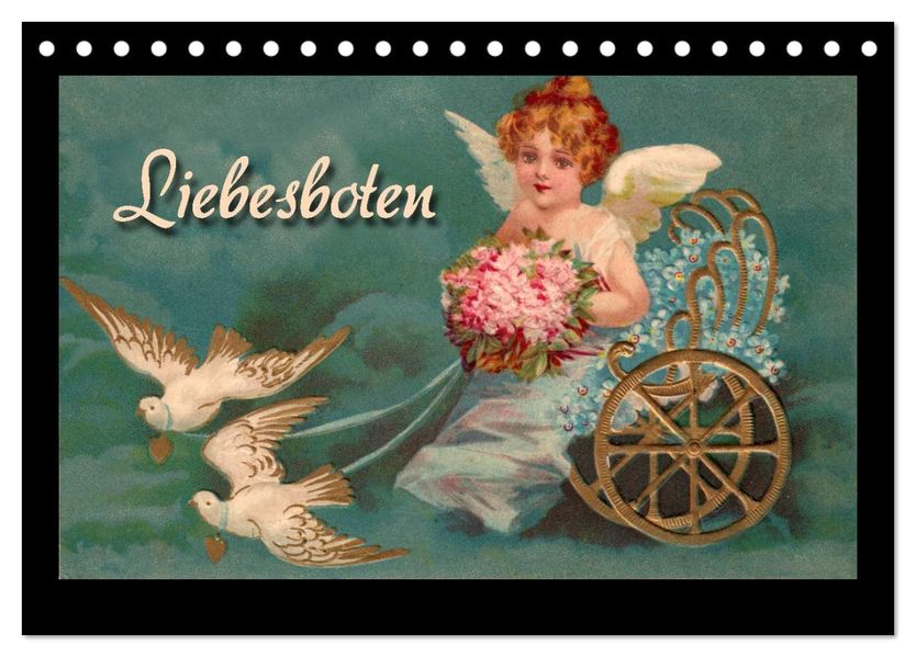 Liebesboten (Tischkalender 2027 DIN A5 quer) CALVENDO Monatskalender