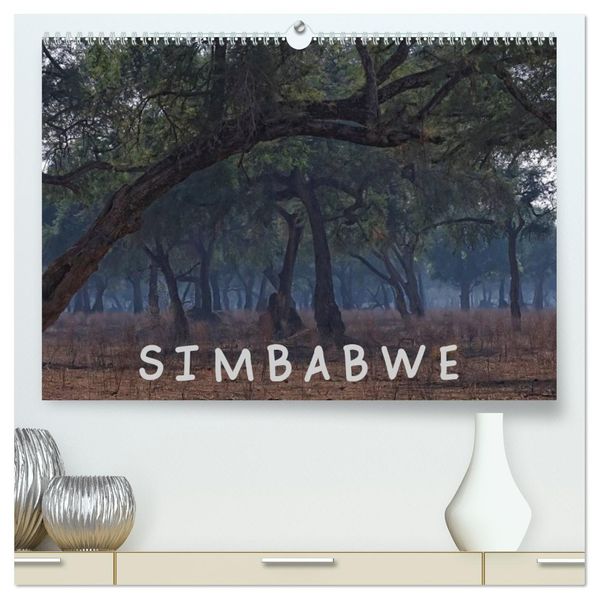 Zimbabwe (hochwertiger Premium Wandkalender 2027 DIN A2 quer) Kunstdruck in Hochglanz