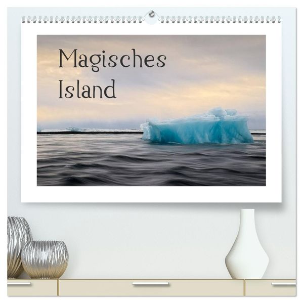Magisches Island (hochwertiger Premium Wandkalender 2027 DIN A2 quer) Kunstdruck in Hochglanz