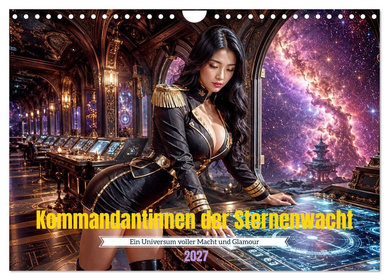 Kommandantinnen der Sternenwacht (Wandkalender 2027 DIN A4 quer) CALVENDO Monatskalender