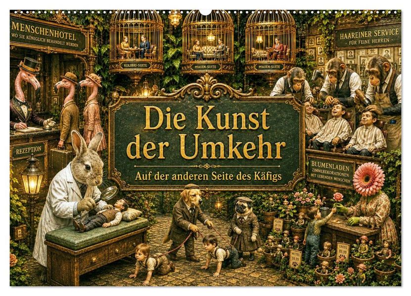Die Kunst der Umkehr (Wandkalender 2027 DIN A2 quer) CALVENDO Monatskalender