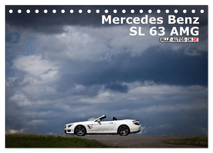 Mercedes-Benz SL 63 AMG (Tischkalender 2027 DIN A5 quer) CALVENDO Monatskalender