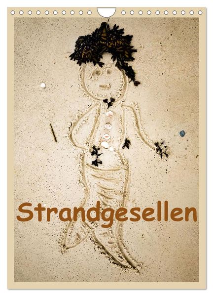 Strandgesellen (Wandkalender 2027 DIN A4 hoch) CALVENDO Monatskalender