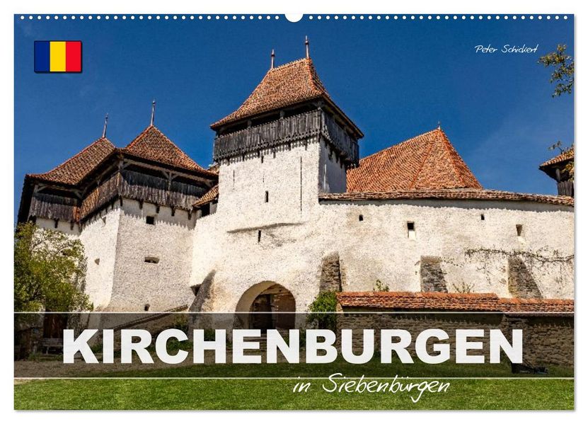 Kirchenburgen in Siebenbürgen (Wandkalender 2027 DIN A2 quer) CALVENDO Monatskalender