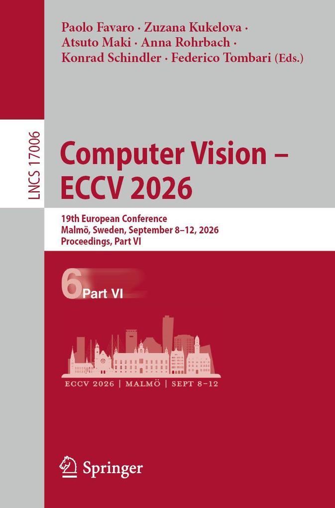 Computer Vision - ECCV 2026
