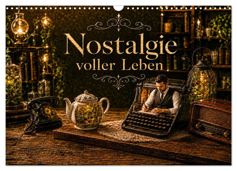 Nostalgie voller Leben (Wandkalender 2027 DIN A3 quer) CALVENDO Monatskalender