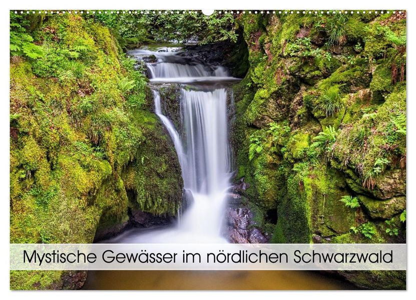 Mystische Gewässer im nördlichen Schwarzwald (Wandkalender 2027 DIN A2 quer) CALVENDO Monatskalender