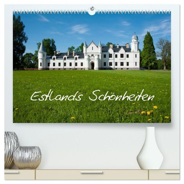 Estlands Schönheiten (hochwertiger Premium Wandkalender 2027 DIN A2 quer) Kunstdruck in Hochglanz