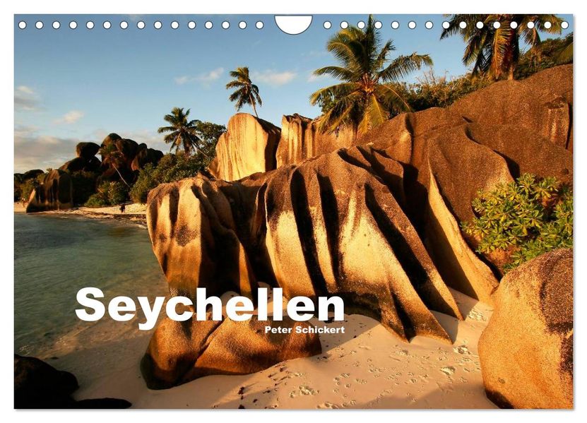 Seychellen (Wandkalender 2027 DIN A4 quer) CALVENDO Monatskalender