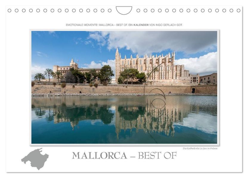 Emotionale Momente: Mallorca Best of (Wandkalender 2027 DIN A4 quer) CALVENDO Monatskalender