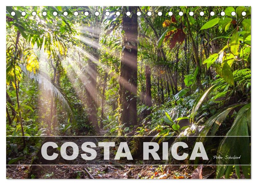 Costa Rica (Tischkalender 2027 DIN A5 quer) CALVENDO Monatskalender
