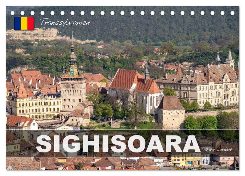 Transsylvanien - Sighisoara (Tischkalender 2027 DIN A5 quer) CALVENDO Monatskalender